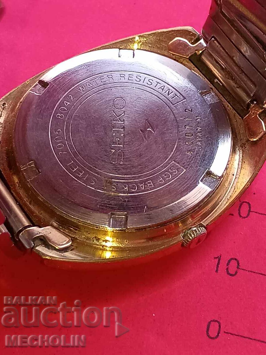 Японски КОЛЕКЦИОНЕРСКИ ЧАСОВНИК Seiko automatic 17 j - 5
