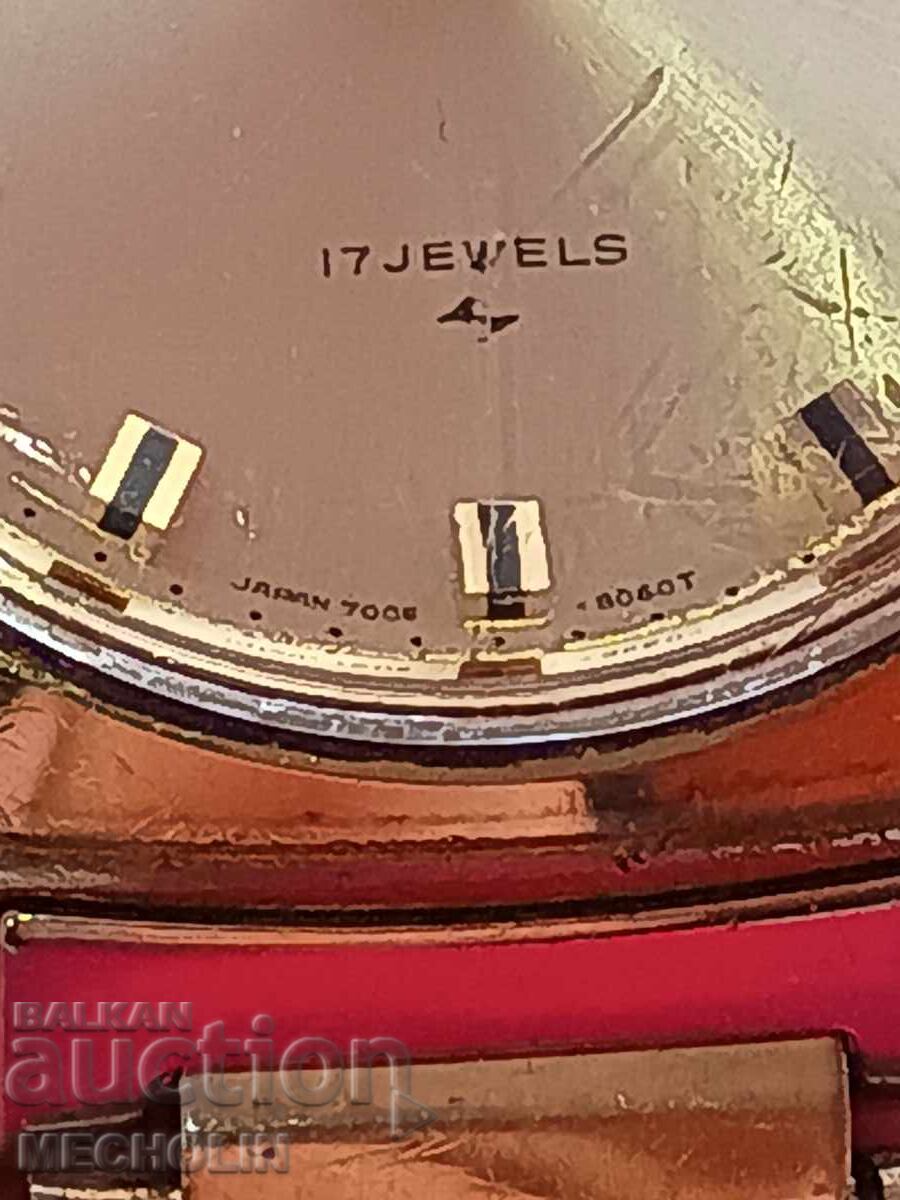 Японски КОЛЕКЦИОНЕРСКИ ЧАСОВНИК Seiko automatic 17 j - 7