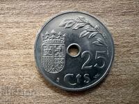 Ισπανία - 25 centimos (1937)