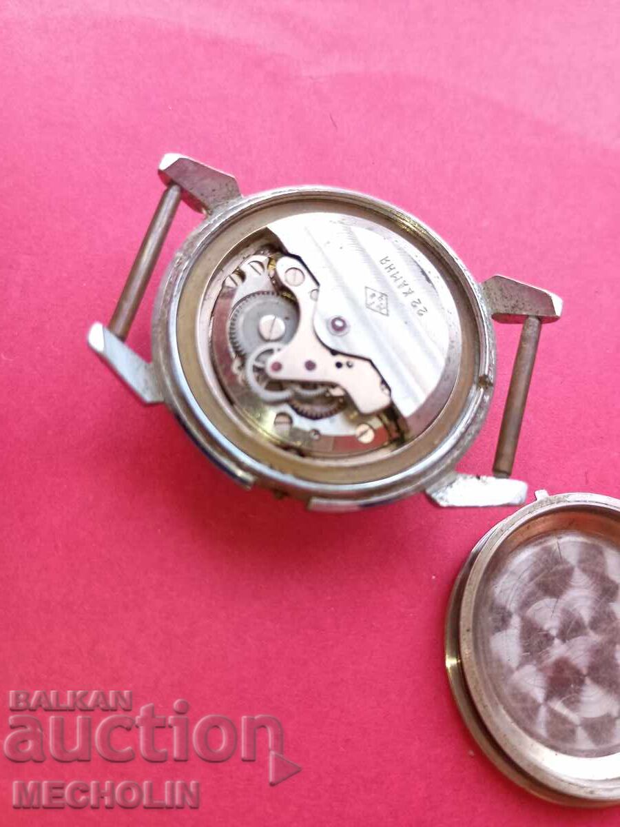 Russian collectible WATCH Rodina 22k automatic - 7