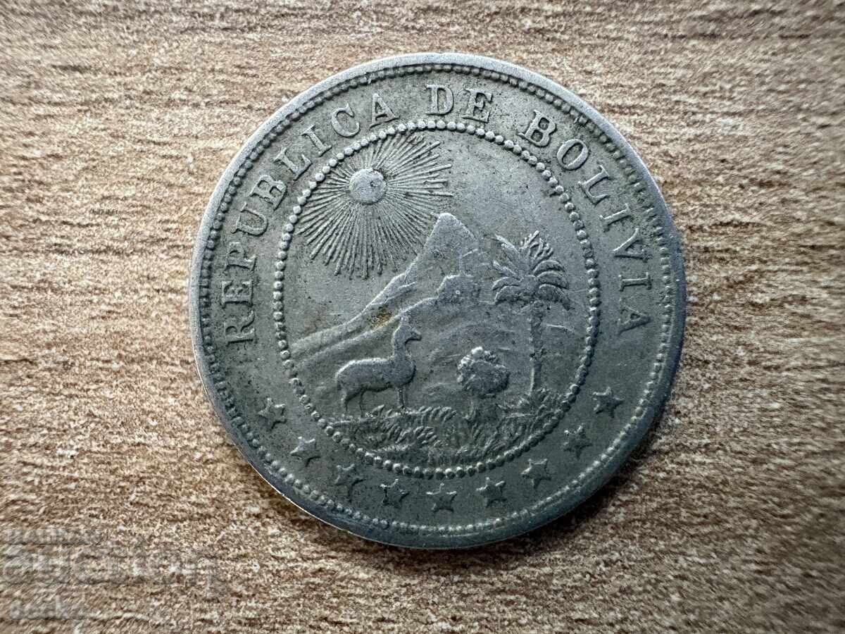 Bolivia - 10 centavos (1936) with price € 1.10 | 2.15 BGN Bolivia - 10 centavos (1936) with price € 1.10 | 2.15 BGN