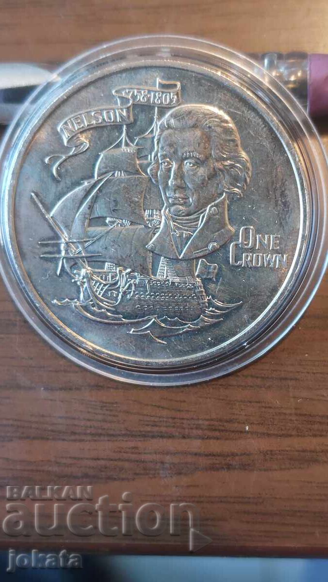 1 краун Гибралтар 1 краун Гибралтар