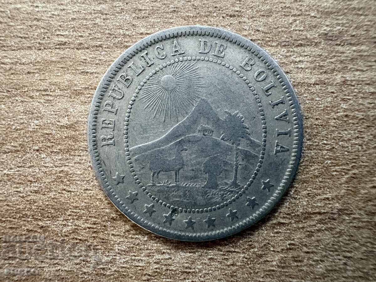 Bolivia - 10 centavos (1902) with price € 1.80 | 3.52 BGN