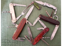 6 pocket knives