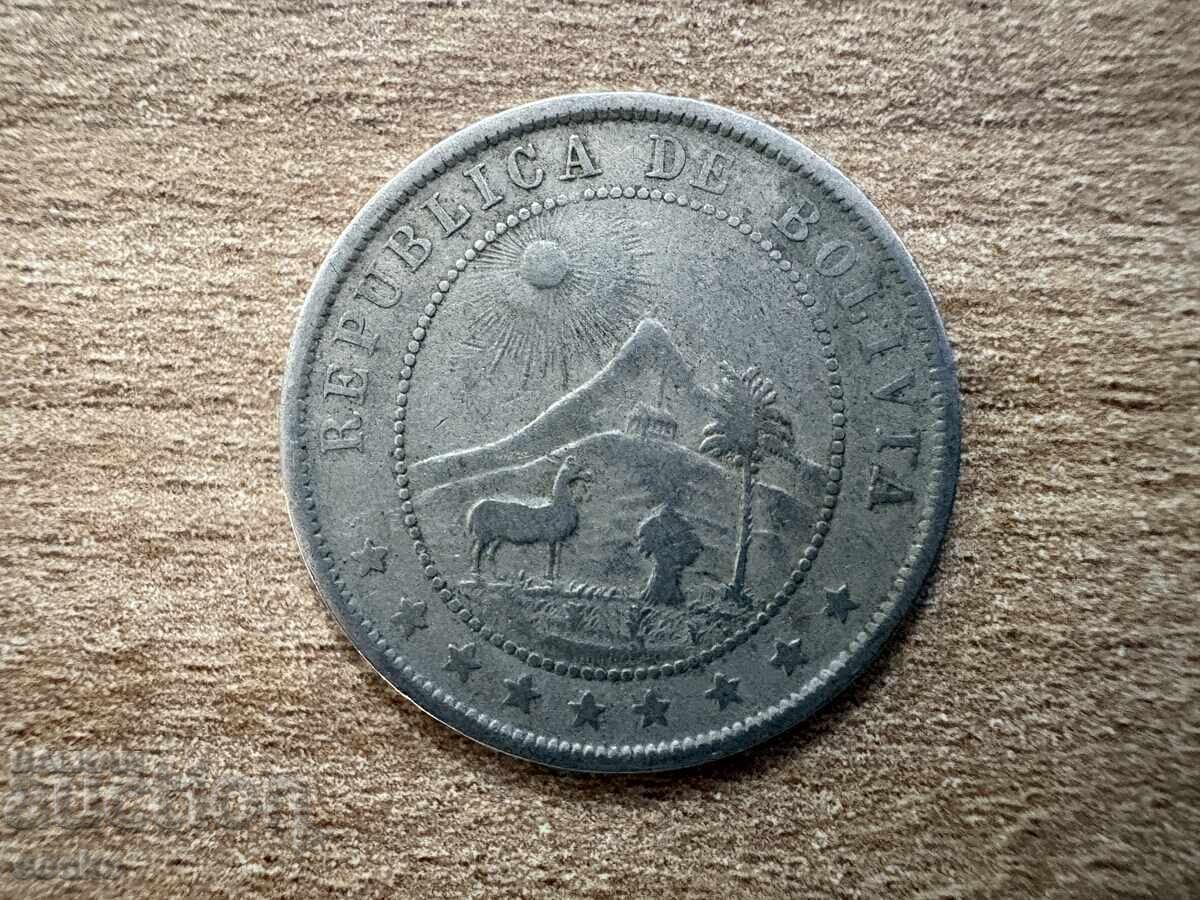 Bolivia - 10 centavos (1918) cu preț € 1.85 | 3.62 BGN