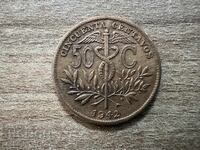 Bolivia - 50 centavos (1942)