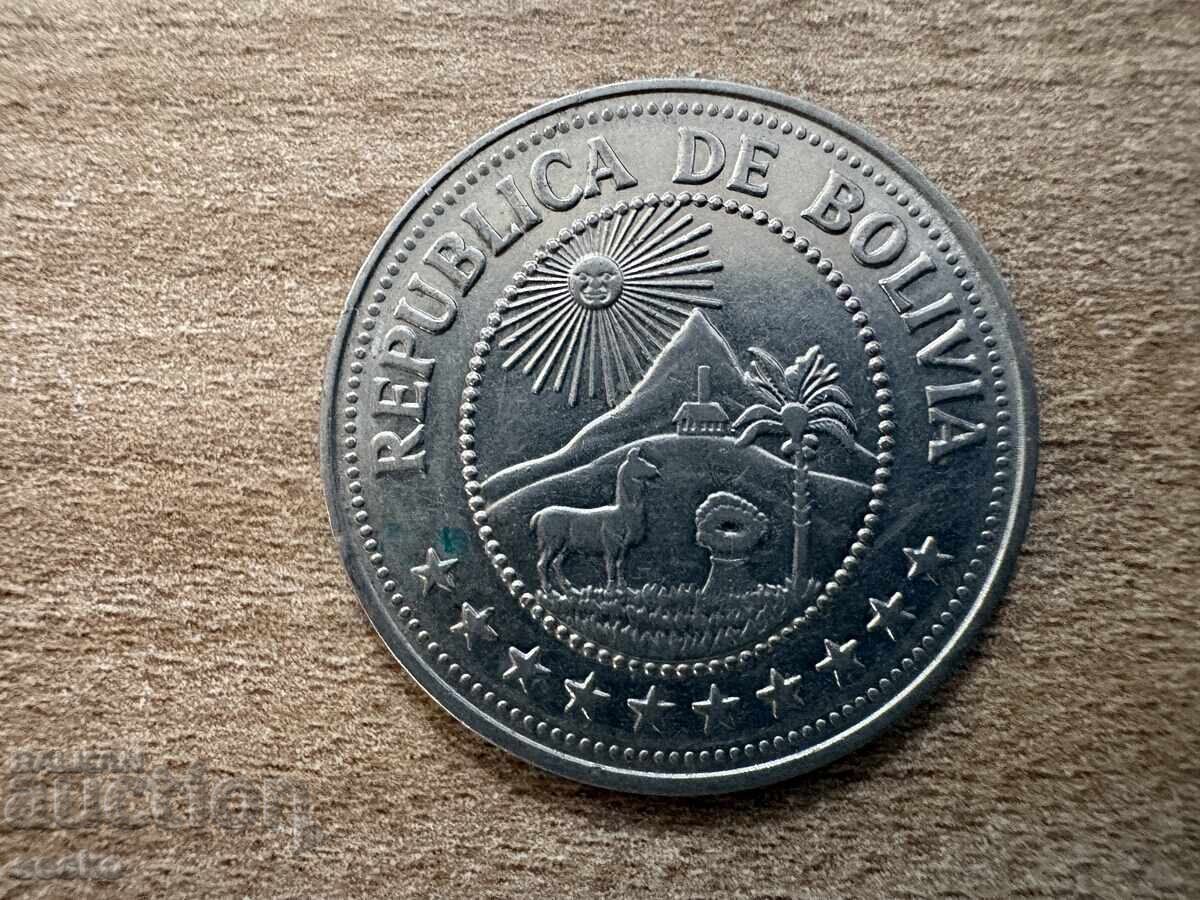 Bolivia - 5 pesos (1980) cu preț € 0.90 | 1.76 BGN