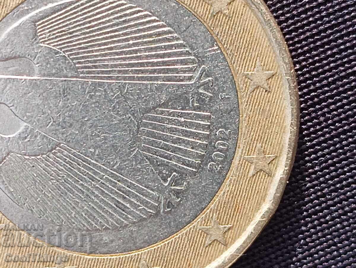 1 Euro 2002 Stuttgart mint f - 7 1 Euro 2002 Stuttgart mint f - 7