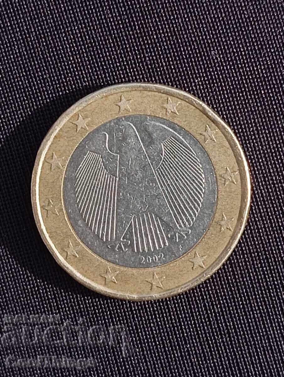 1 Euro 2002 Stuttgart mint f 1 Euro 2002 Stuttgart mint f