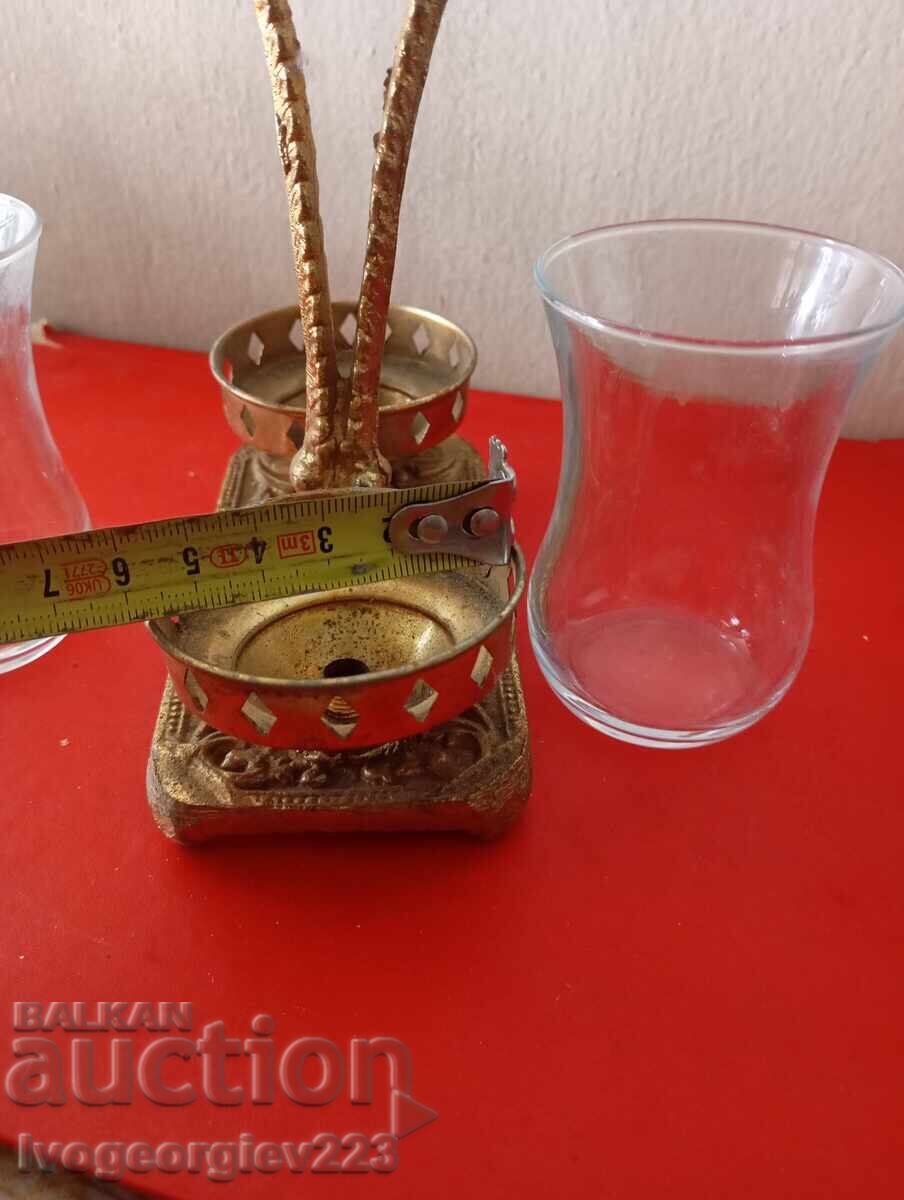 Доставка на Винтидж прибор за клечки за зъби,солница