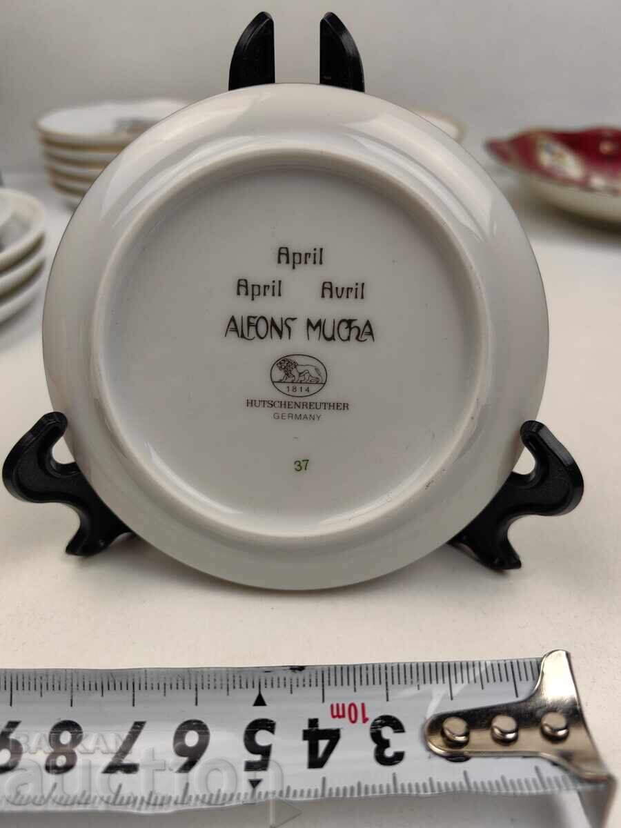 ALFONS MUCHA COLECȚIE TIMBRU MIC FARfurie PORȚELAN FARfurie cu preț € 9.00 | 17.60 BGN