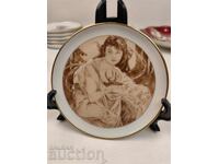 ALFONS MUCHA COLECȚIE TIMBRU MIC FARfurie PORȚELAN FARfurie