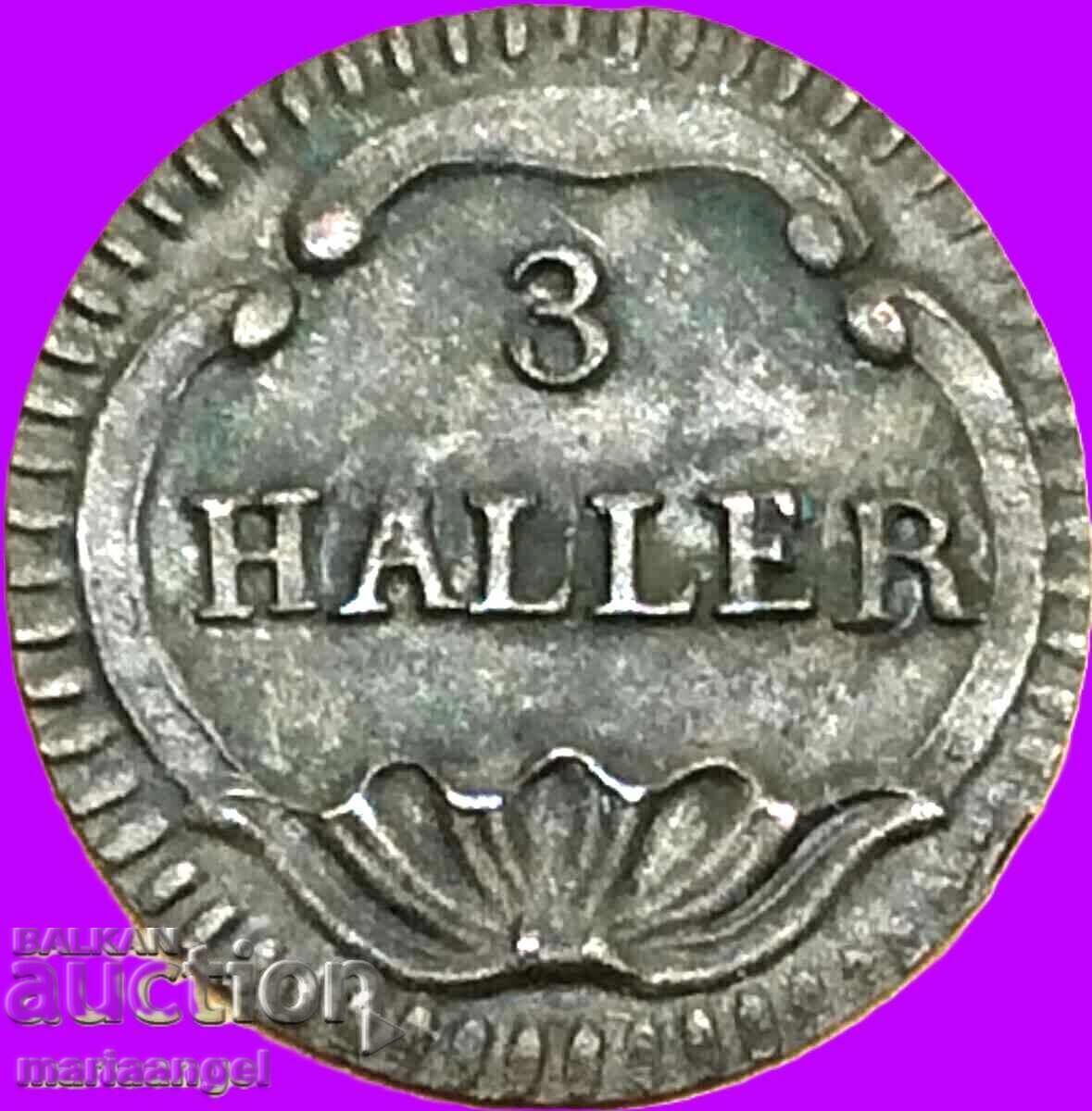 3 Heller 1827-1841 Elveția Zurich Bilon cu preț € 19.90 | 38.92 BGN 3 Heller 1827-1841 Elveția Zurich Bilon cu preț € 19.90 | 38.92 BGN