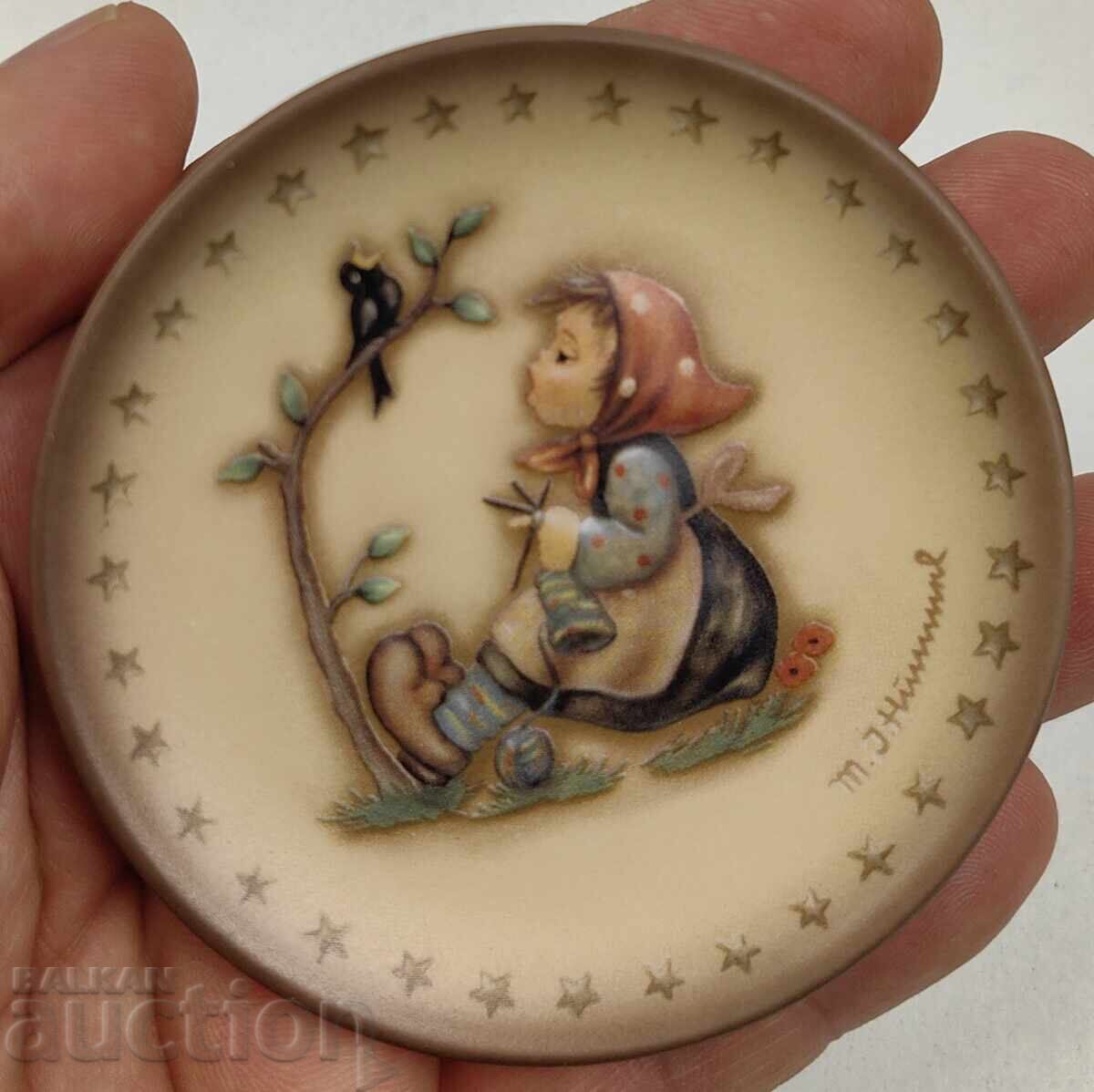 HUMMEL GOEBEL COLECȚIONABILĂ PLATOU MIC DIN PORȚELAN PLATOU