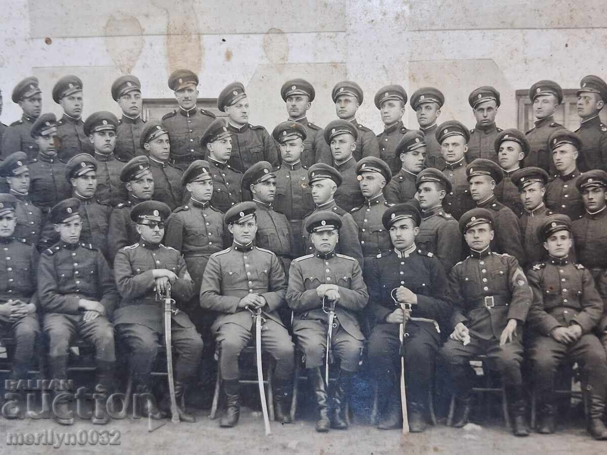 Fotografie de grup portret militar anii '30 Bulgaria cu preț € 35.87 | 70.16 BGN