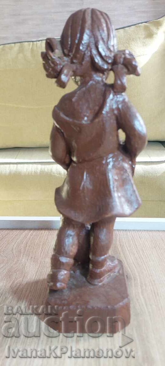 Livrarea Sculptură în lemn pentru cunoscători 28cm