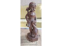 Sculptură în lemn pentru cunoscători 28cm