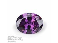 BZTS! 4.10 ct safir oval de difuzie de la 1$!