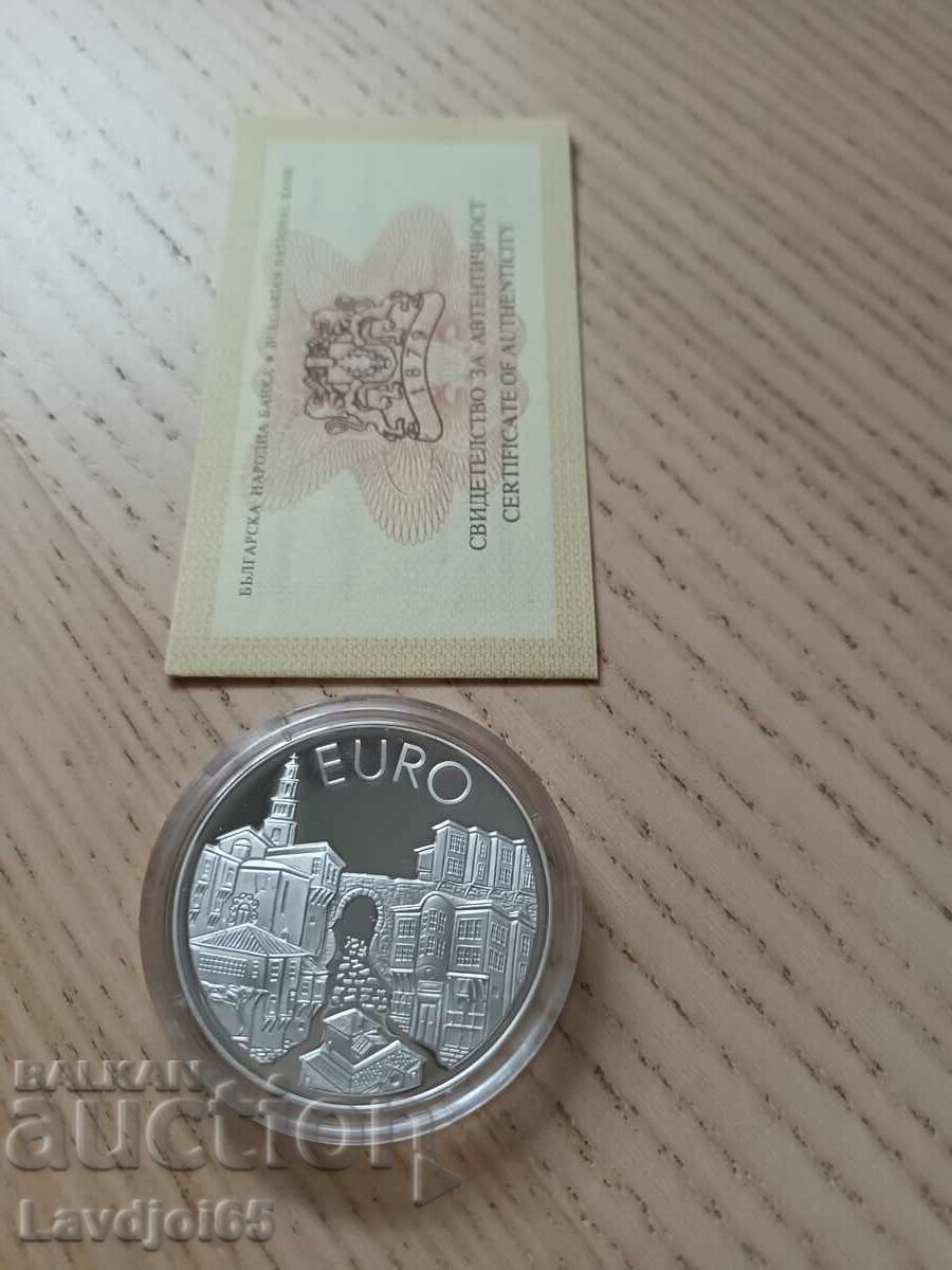 10 lv. 1999 g. Plovdivska kŭshta-EURO 10 lv. 1999 g. Plovdivska kŭshta-EURO