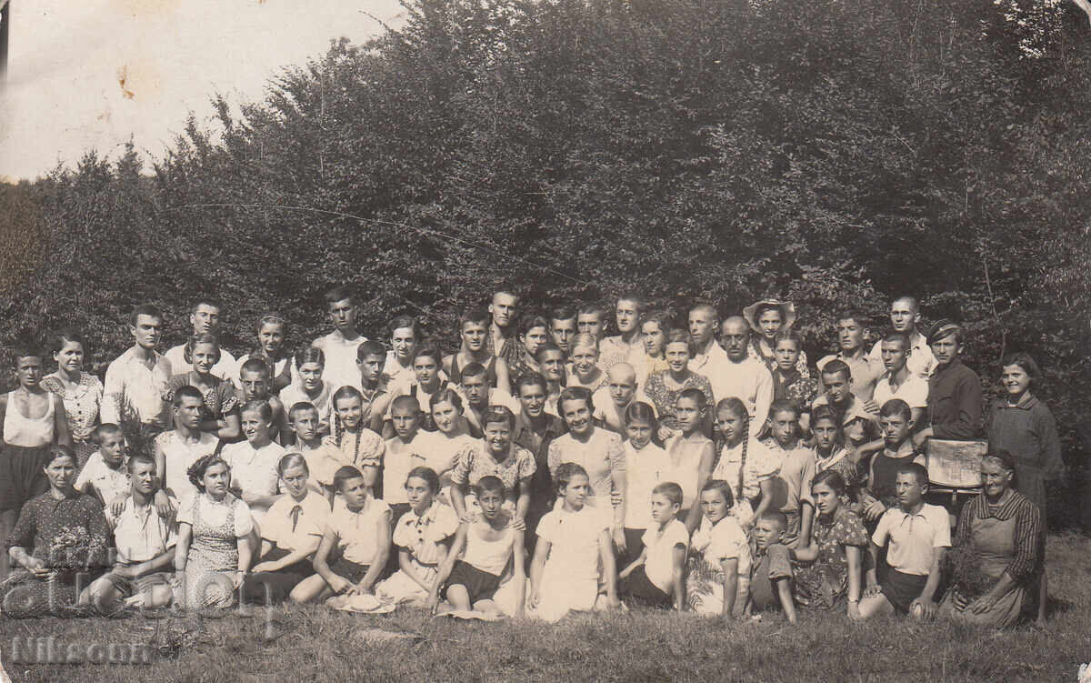 Берковица 1936-37, колония при "Син вир" Берковица 1936-37, колония при "Син вир"