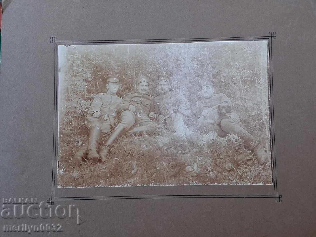 Fotografie de grup portret militar Bulgaria Primul Război Mondial cu preț € 29.87 | 58.42 BGN Fotografie de grup portret militar Bulgaria Primul Război Mondial cu preț € 29.87 | 58.42 BGN