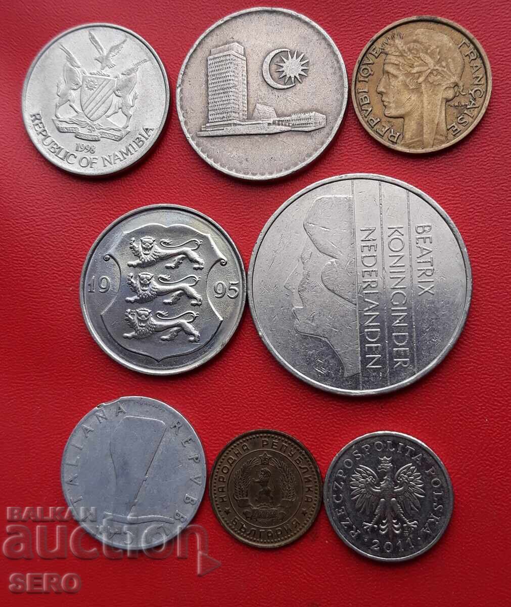 Смесен лот от 8 монети с цена € 0.50 | 0.98 лв.