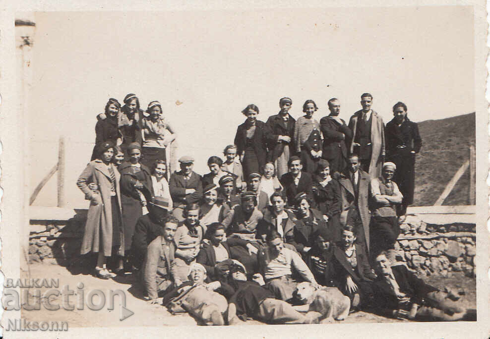 манастира Св. Спас, 1935, студенти