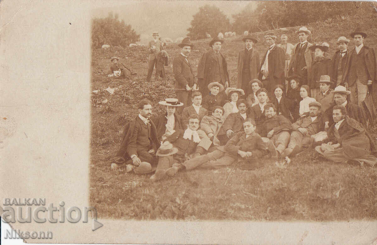 Pe excursie Vitosha, 1905