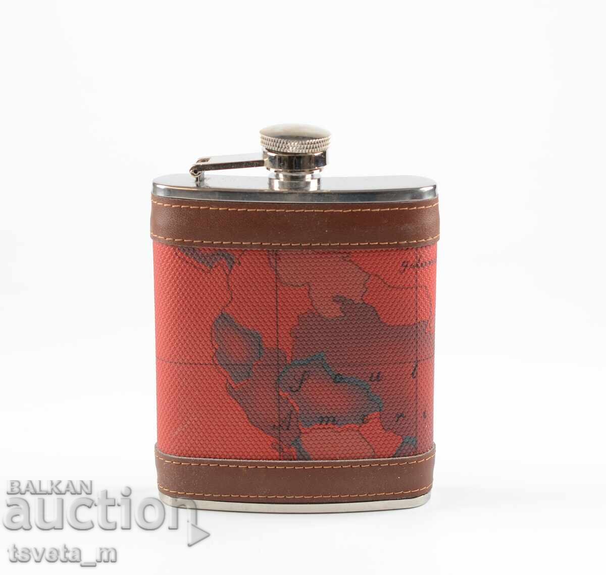 Sticlă metalică pentru alcool 6 oz / 170 - 180 ml Sticlă metalică pentru alcool 6 oz / 170 - 180 ml