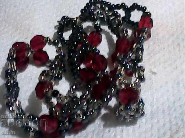 Lot de brățări cu mărgele și colier pentru fetițe - 7