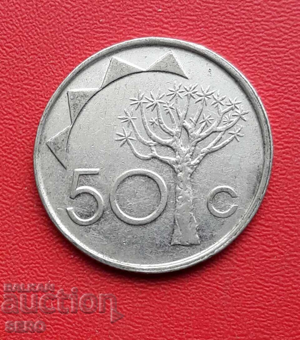 Namibia-50 cenți 2010