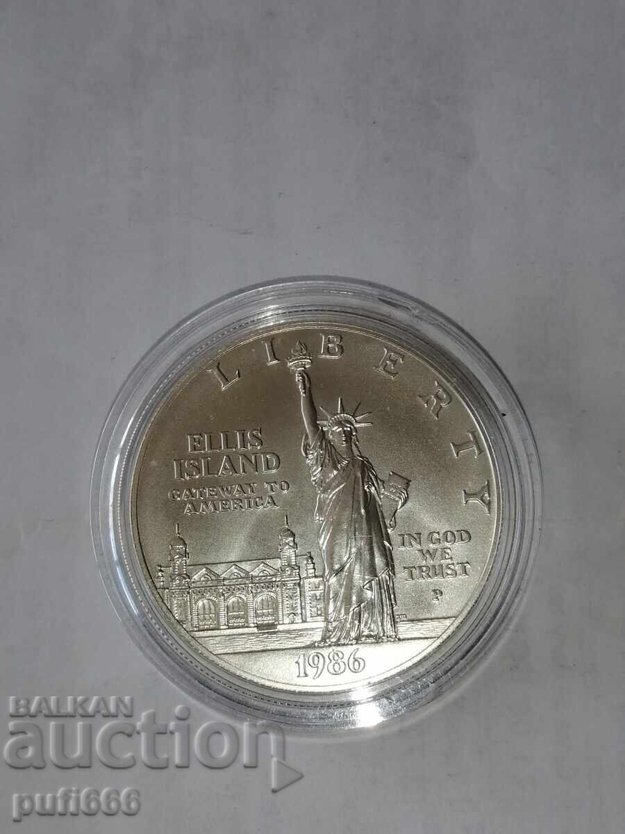 1 долар 1986 с цена € 100.00 | 195.58 лв.
