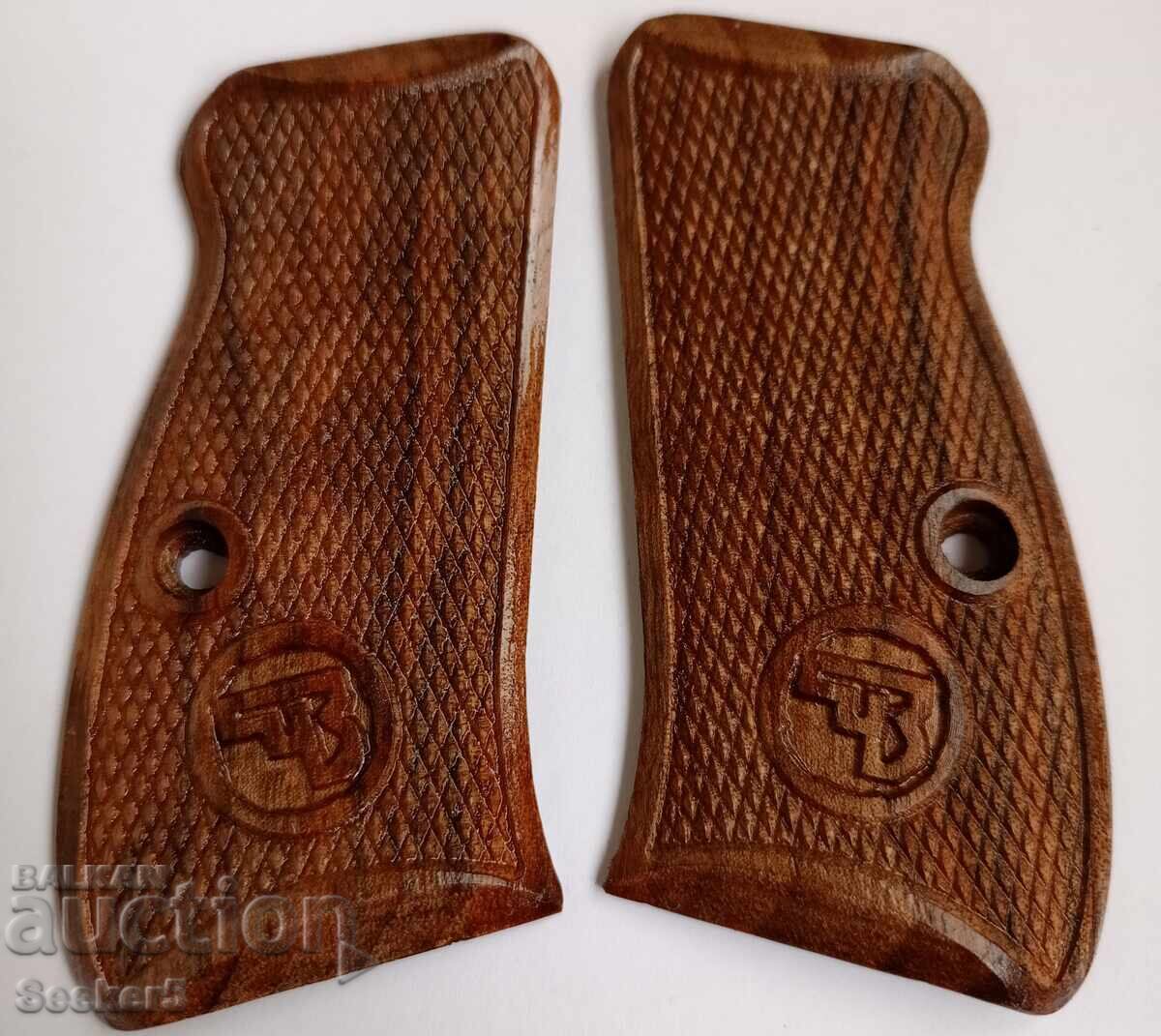 Mânere din lemn pentru pistol CZ 75 Compact