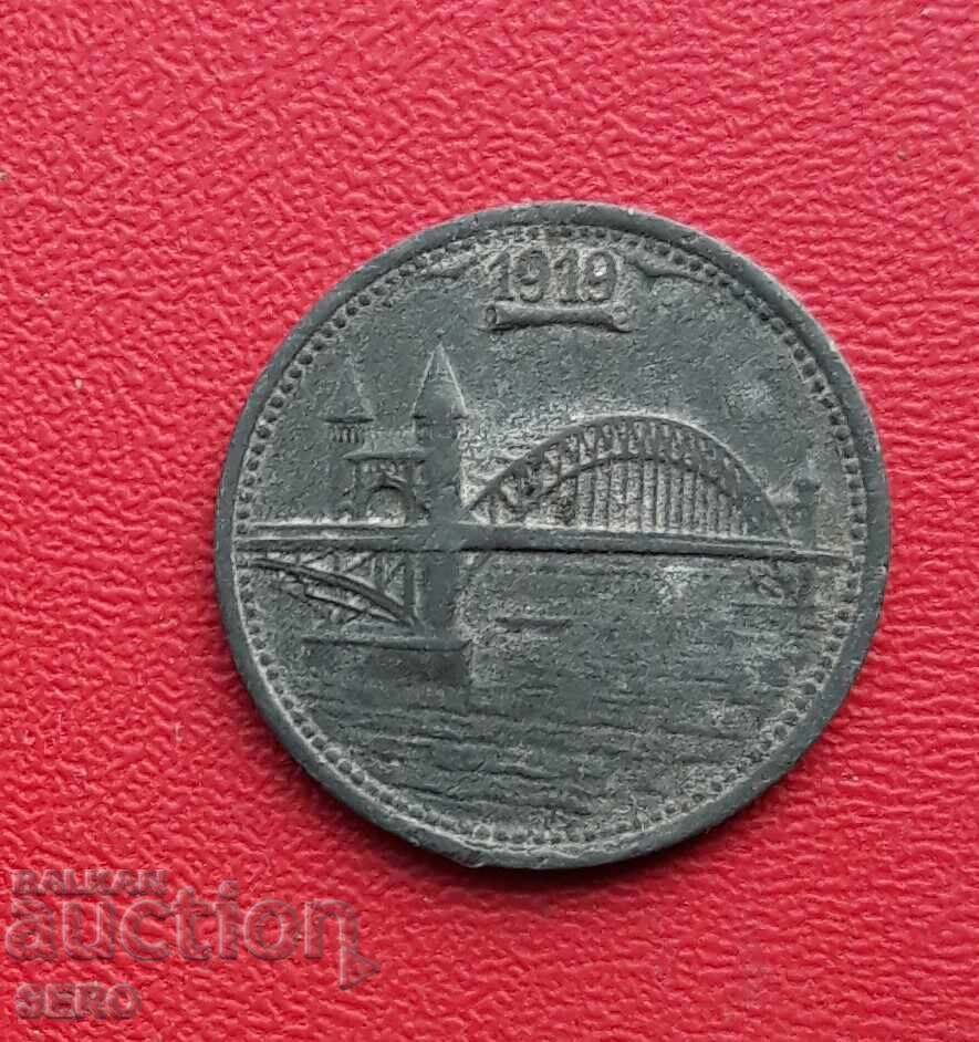 Germania-S.Rhine-Westfalia-Bonn-5 pfennig 1919 cu preț € 2.00 | 3.91 BGN