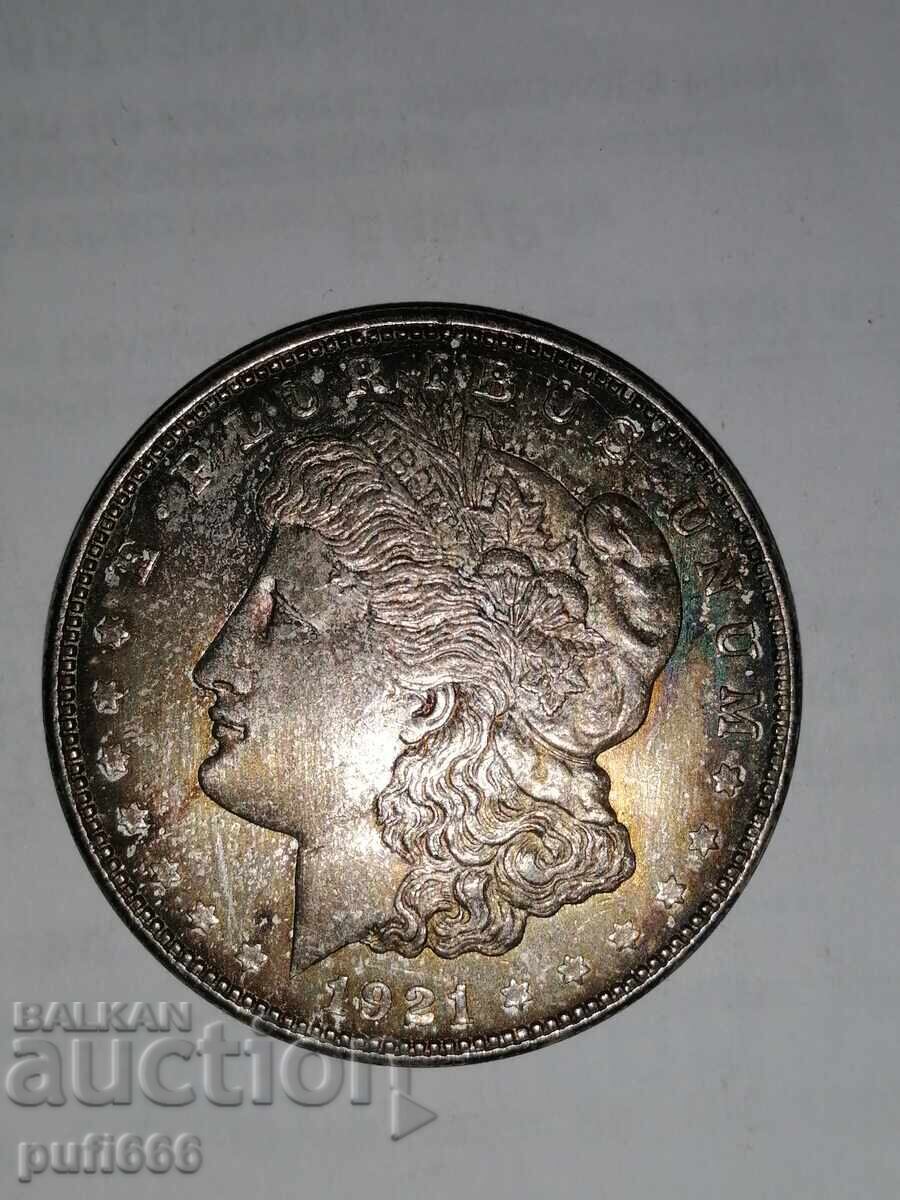 Morgan Dollar 1921 με τιμή € 110.00 | 215.14 BGN
