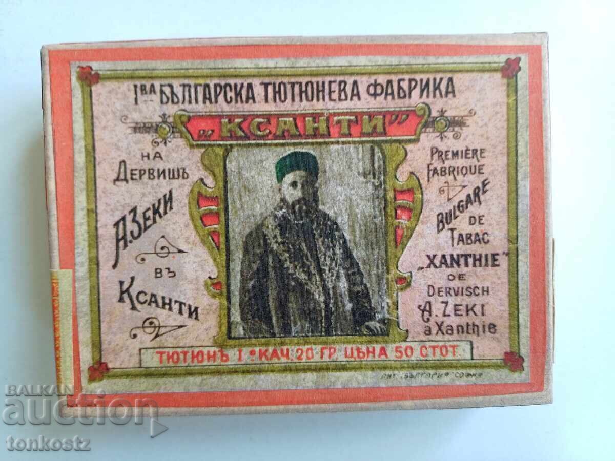 ΞΑΝΘΗ γεμάτο κουτί καπνού ΞΑΝΘΗ γεμάτο κουτί καπνού