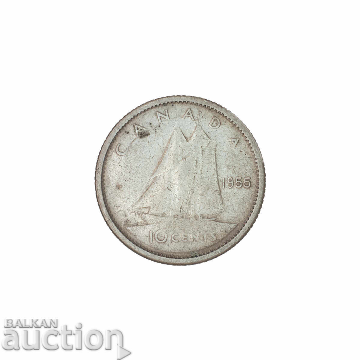 10 Λεπτά 1955 - Ελισάβετ Β' 1ο πορτρέτο με τιμή € 7.00 | 13.69 BGN