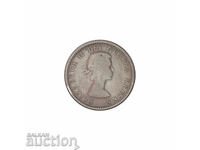 10 Cents 1955 - Elizabeth II 1st portrait