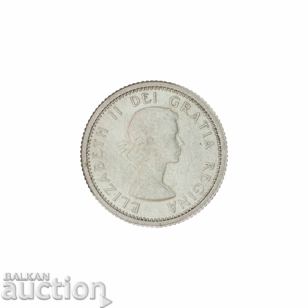 10 Cenți 1964 - Elizabeth II 1. portret