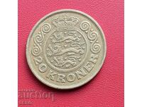 Danemarca - 20 de coroane 1991