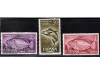 Sahara Spaniolă - 1963, "Ziua Timbrului Poștal", serie - Pești, MNH