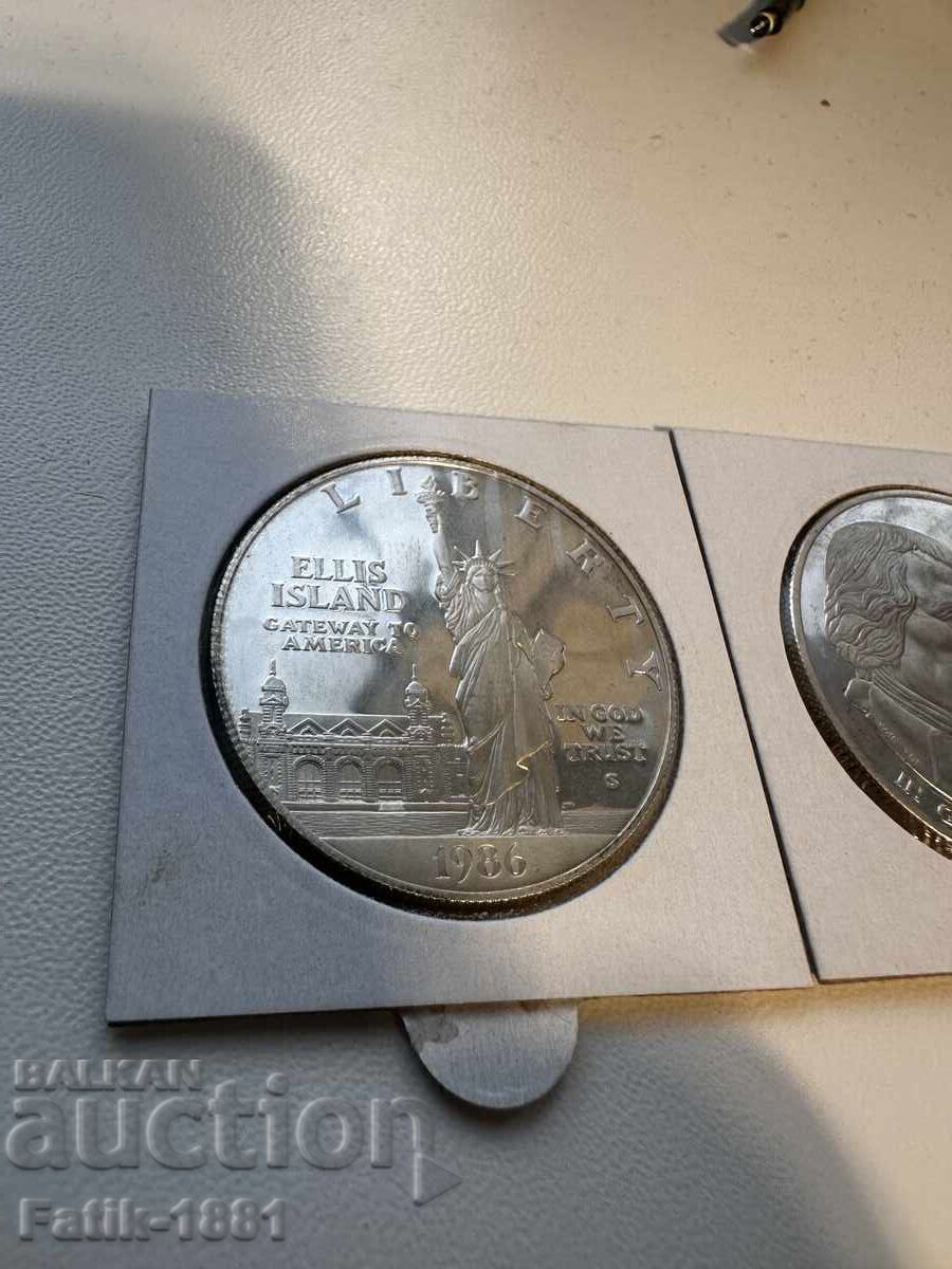 1 δολάριο 1993 και 1 δολάριο 1986 ΗΠΑ - 6 1 δολάριο 1993 και 1 δολάριο 1986 ΗΠΑ - 6