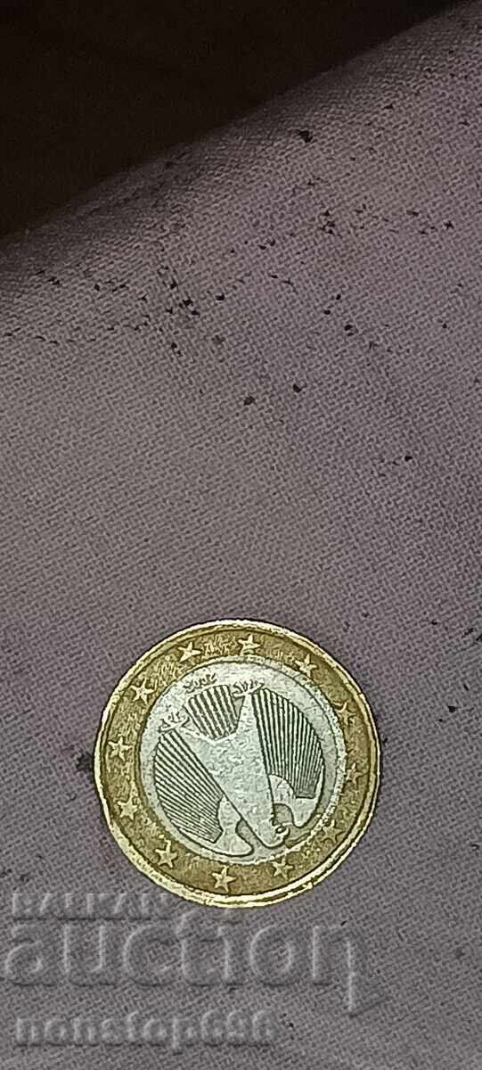 1 Euro Coin 2002 Germany-F with errors with price € 1000.00 | 1955.83 BGN
