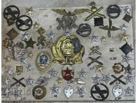 Lot of Kokard, Monograms, Stars - 62 pieces