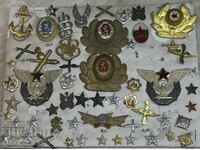 Лот Стари Кокарди,Венцели,Звезди—56 броя