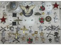 Лот Кокарди,Вензели,Звезди,Ромб—48 броя