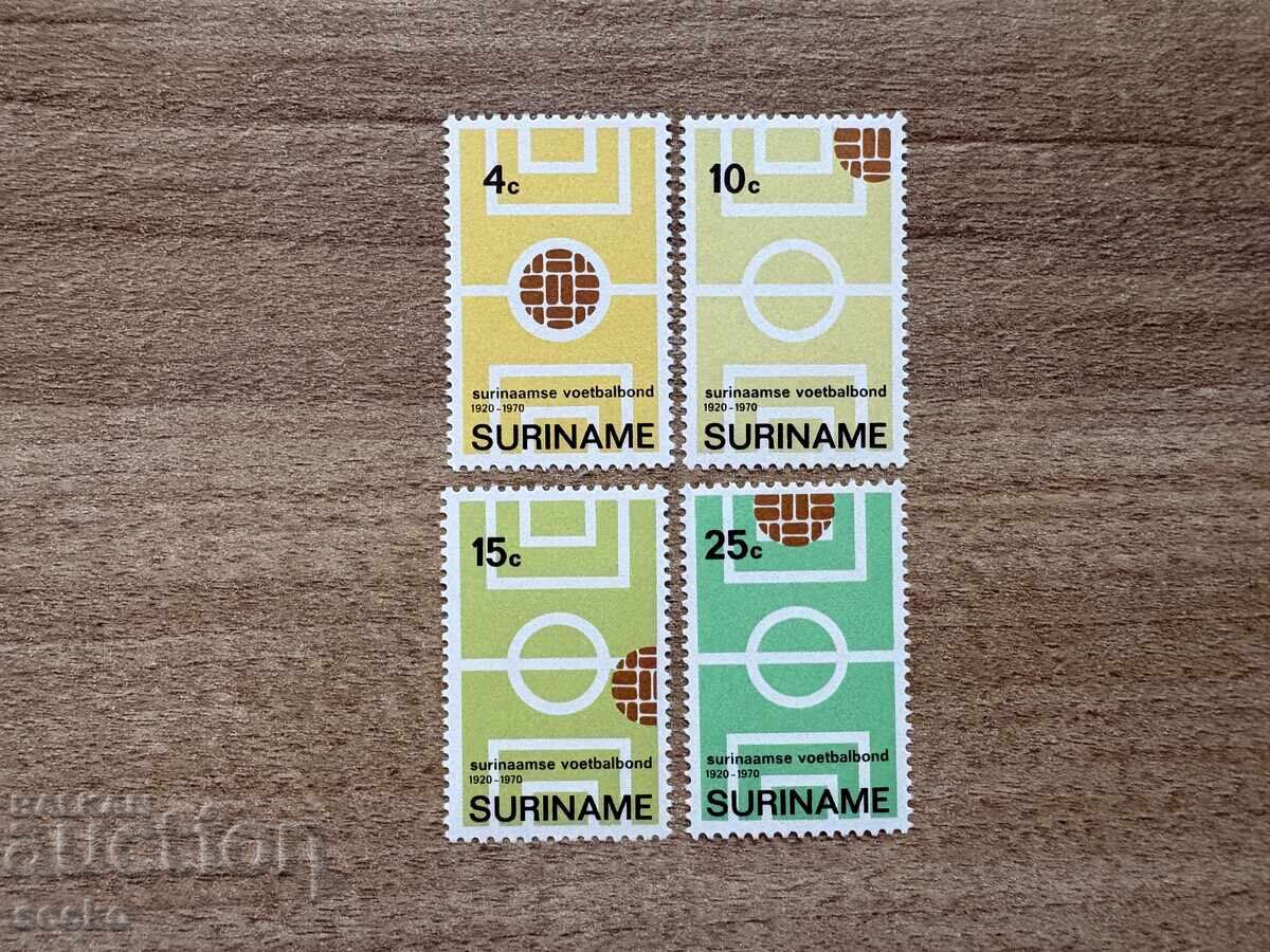 Surinam - 50 g. Asociația de Fotbal din Surinam (1970) MNH