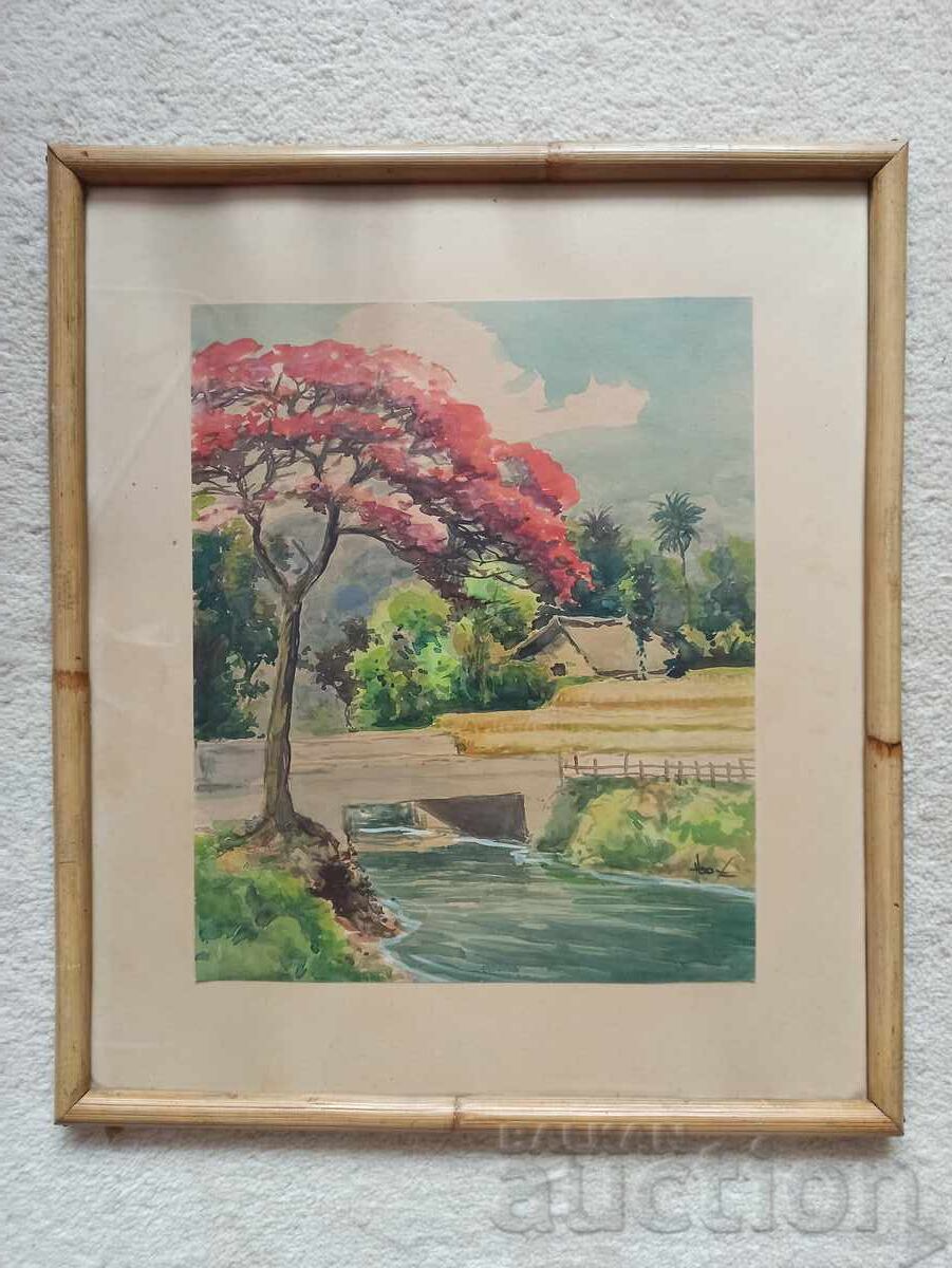 Două acuarele vechi foarte frumoase. cu preț € 44.00 | 86.06 BGN