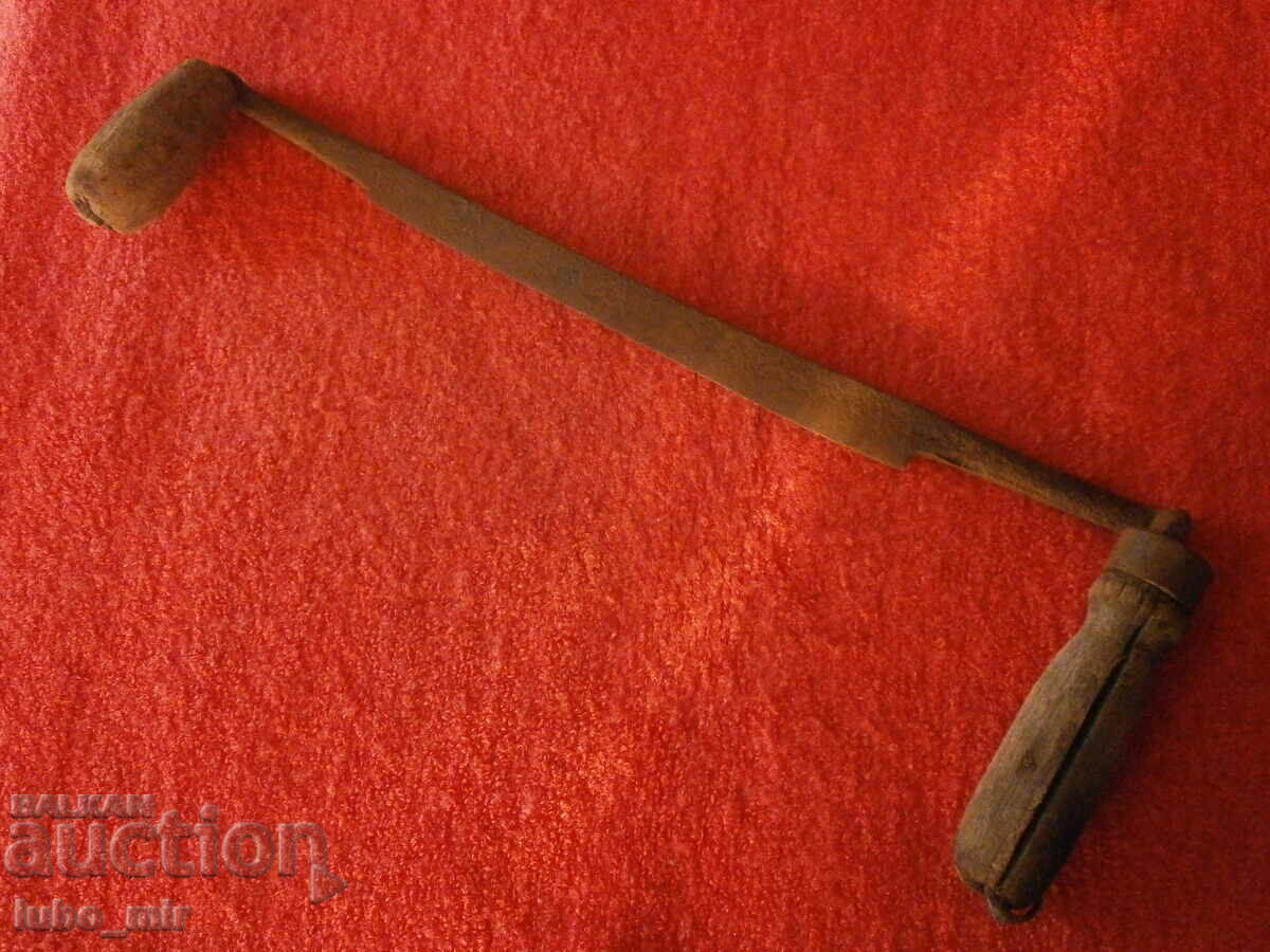 ANTIQUE FORGED HANDRAIL - 5 ANTIQUE FORGED HANDRAIL - 5