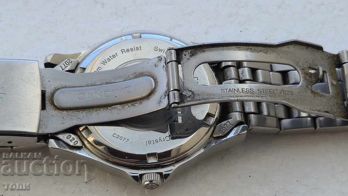 CANDINO SWISS MADE QUARTZ SAPPHIRE РЯДЪК НЕ ЗНАМ ДАЛИ РАБОТИ - 6